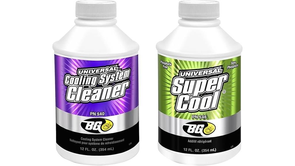 cooling system cleaning kit