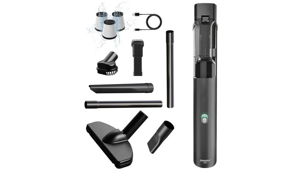 cordless vacuum 20000pa 50min