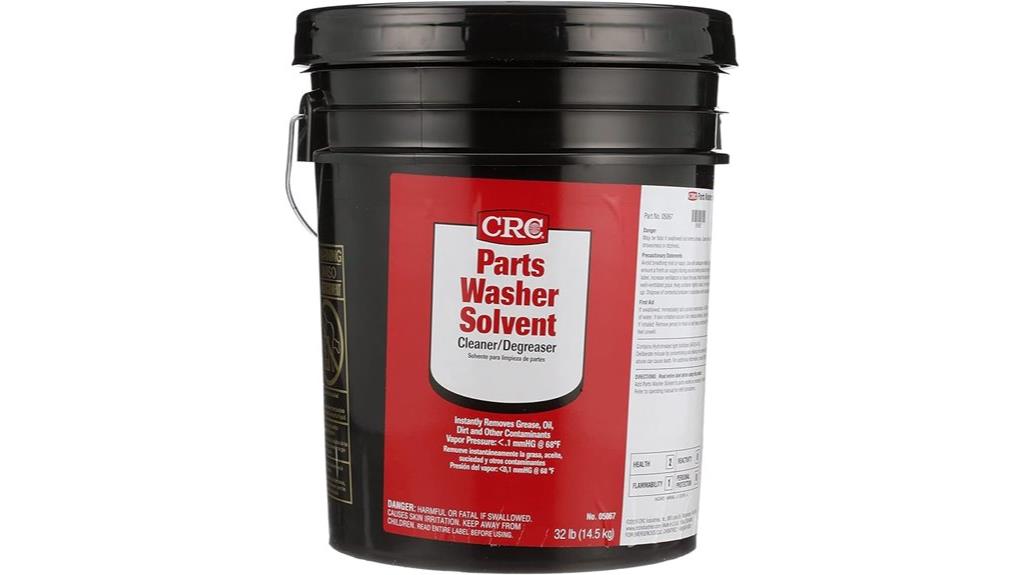 crc 5 gallon solvent