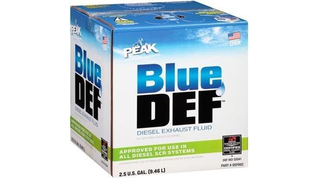 diesel exhaust fluid pack