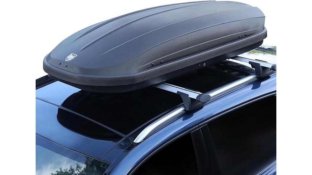 double sided roof cargo storage
