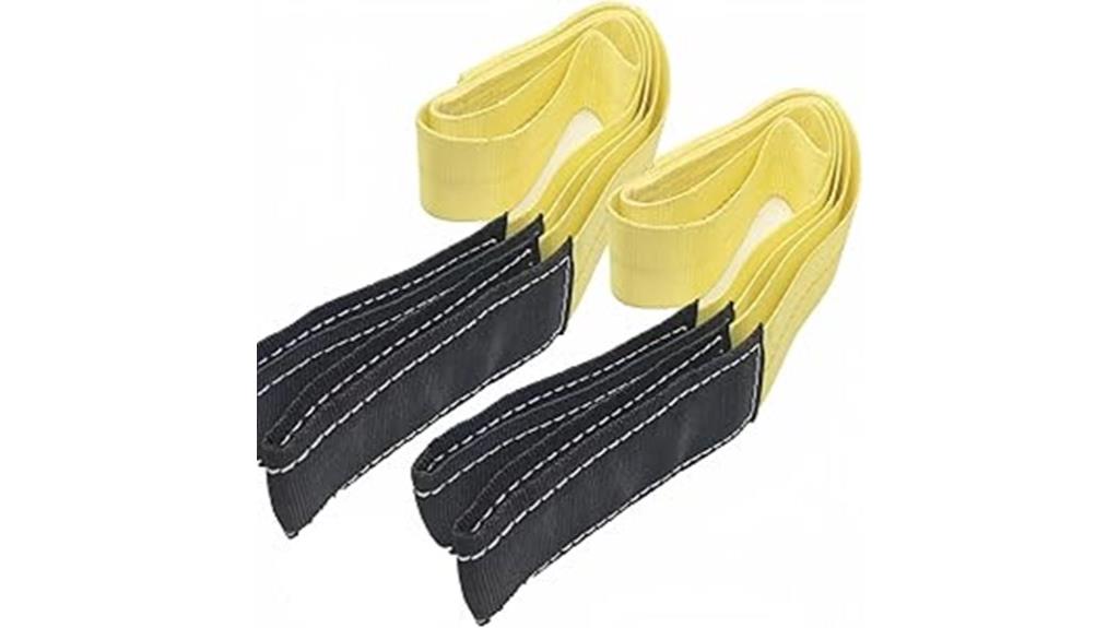 dual 6 foot tow straps