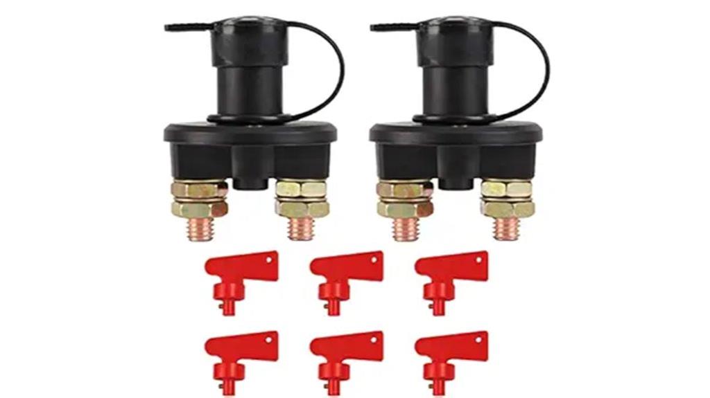 dual marine battery switches