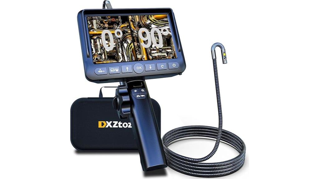 dual screen borescope cable