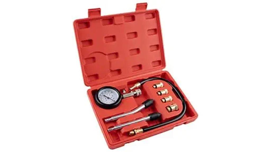 eight piece compression testing kit