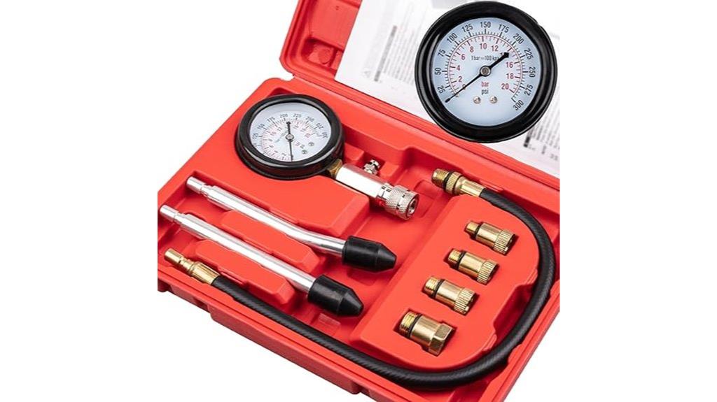 eight piece engine compression tester