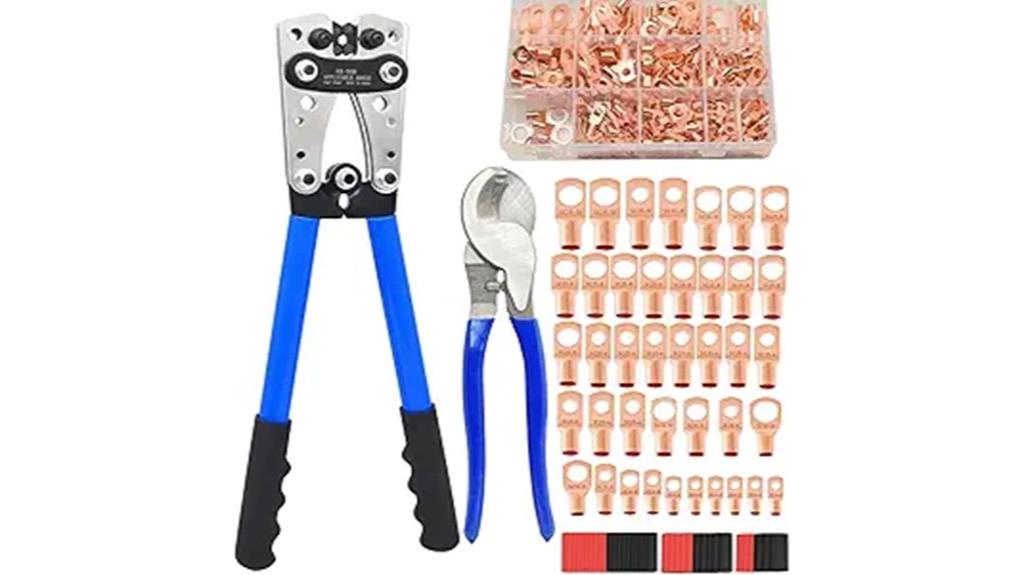 electrical crimping and wiring kit