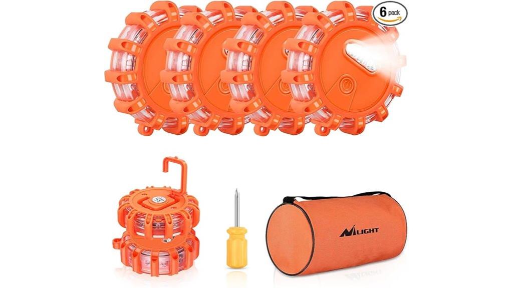 emergency led road flares