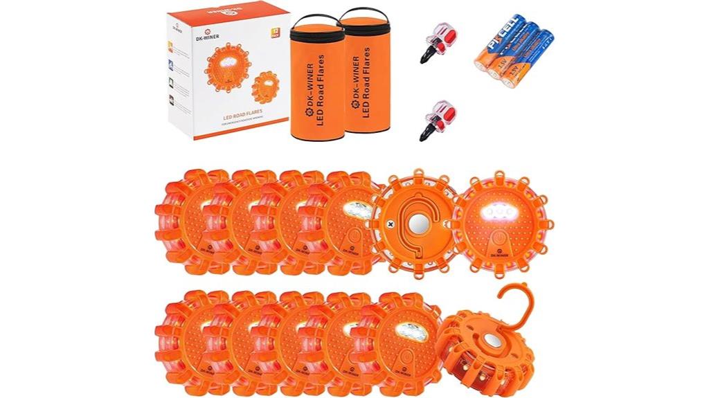 emergency led road flares