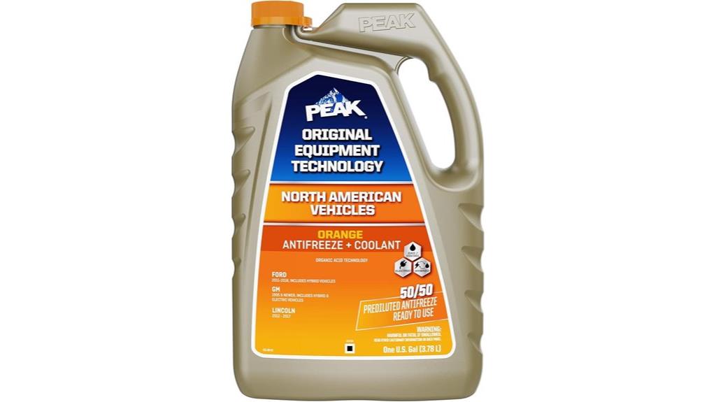 extended life orange antifreeze