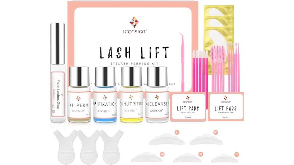 eyelash perming lift kit