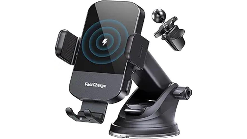 fast wireless car mount
