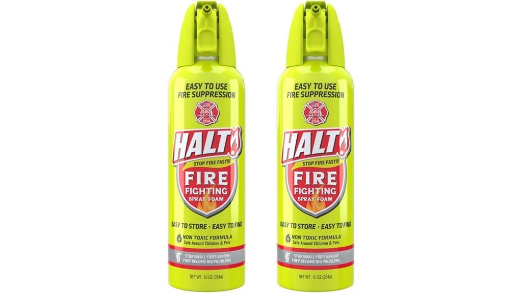 firefighting foam spray pack