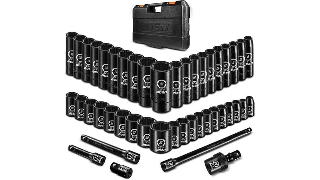 forty five piece socket set