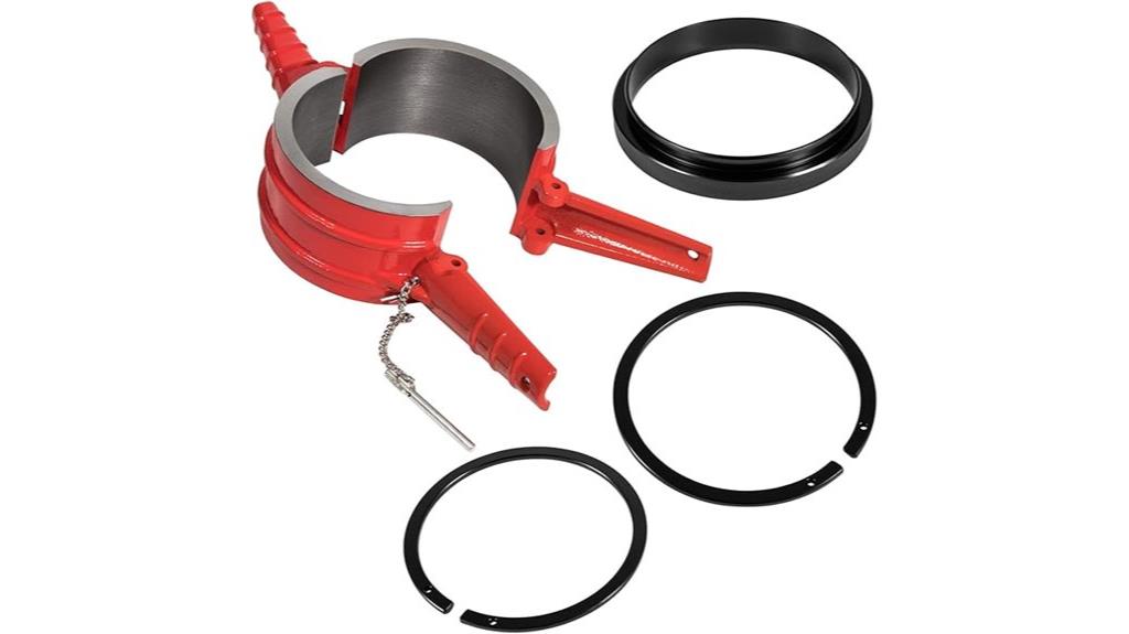 four piece piston compressor set