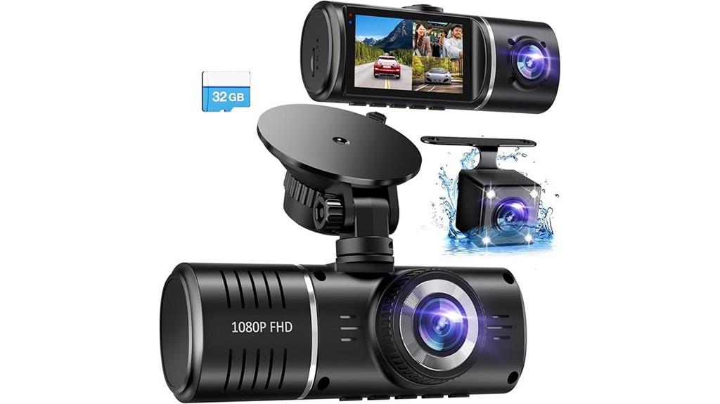 front and rear 1080p cameras