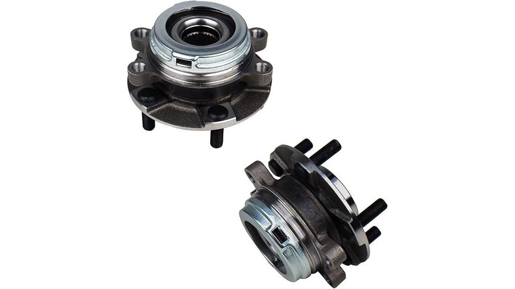 front wheel hub assembly