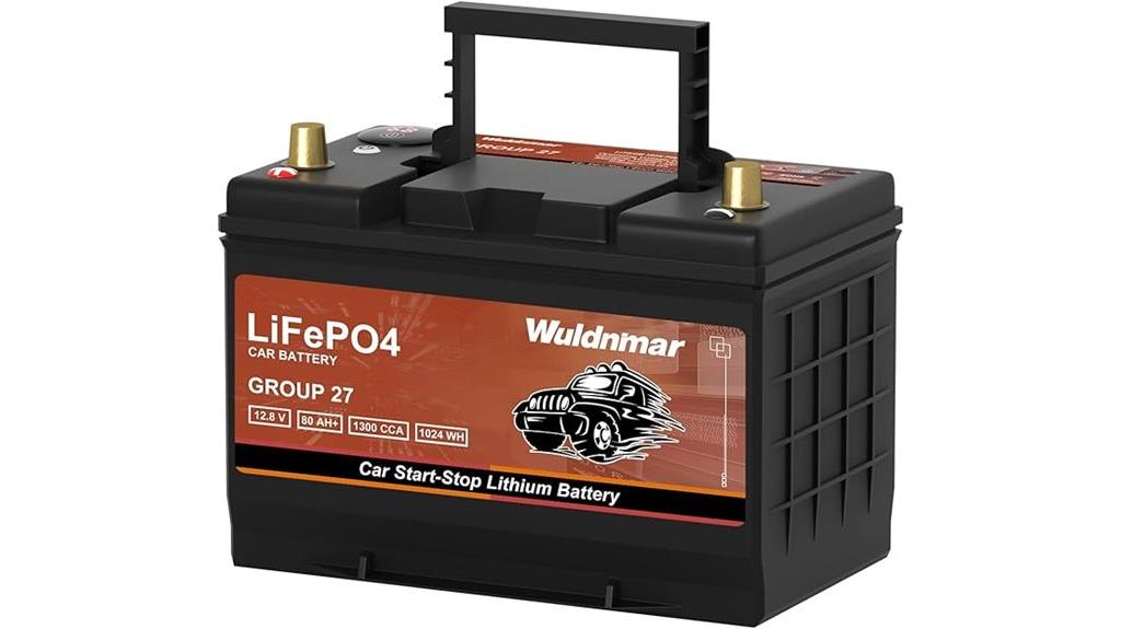 g27 80ah lithium battery