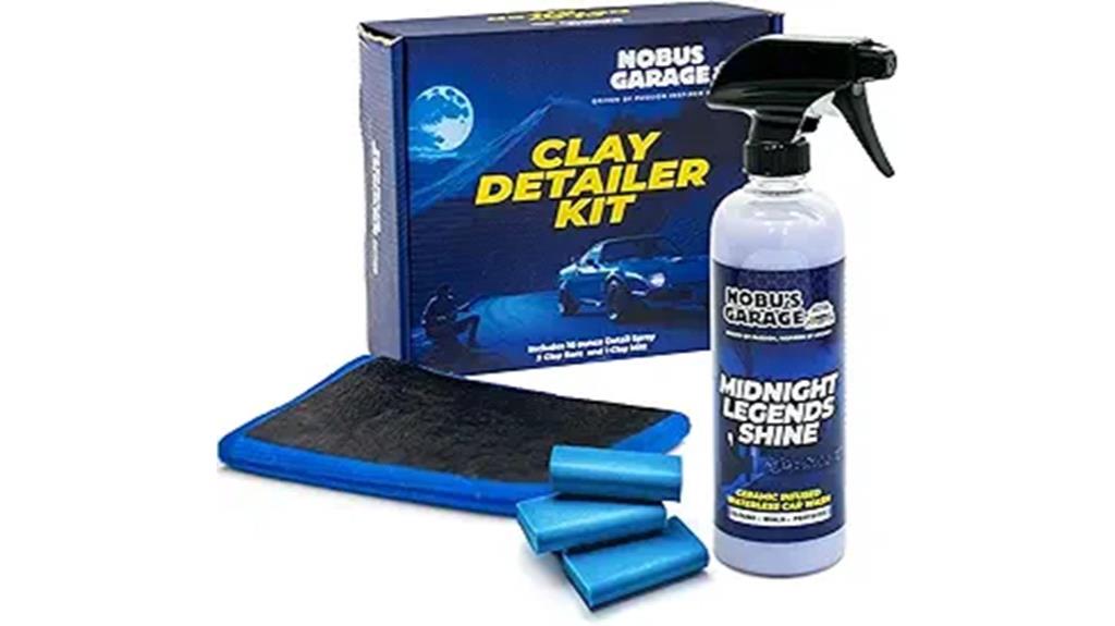 garage auto detailing kit