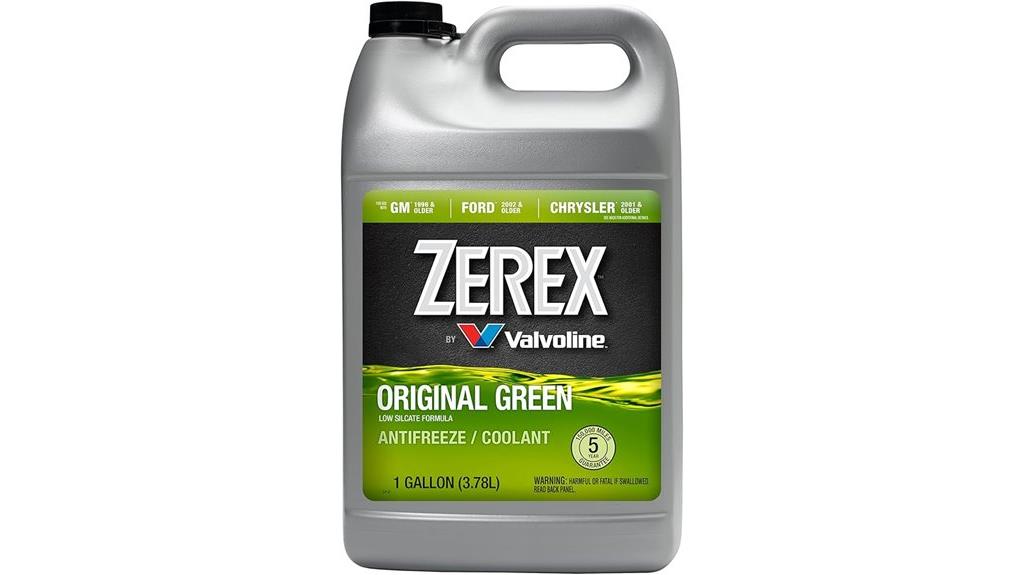 green antifreeze low silicate