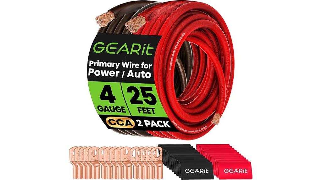 heavy duty battery cable kit
