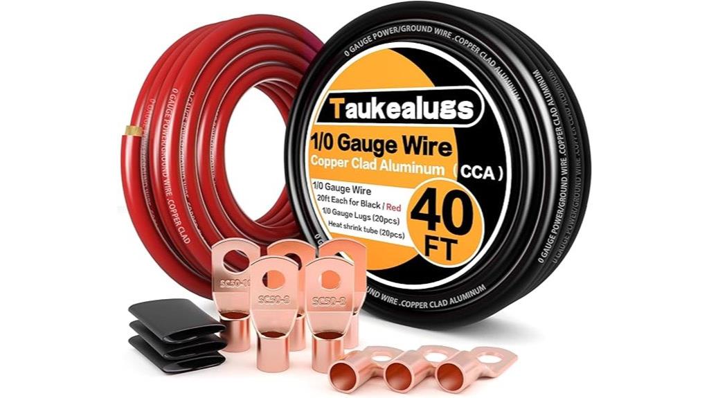 heavy duty battery cable set