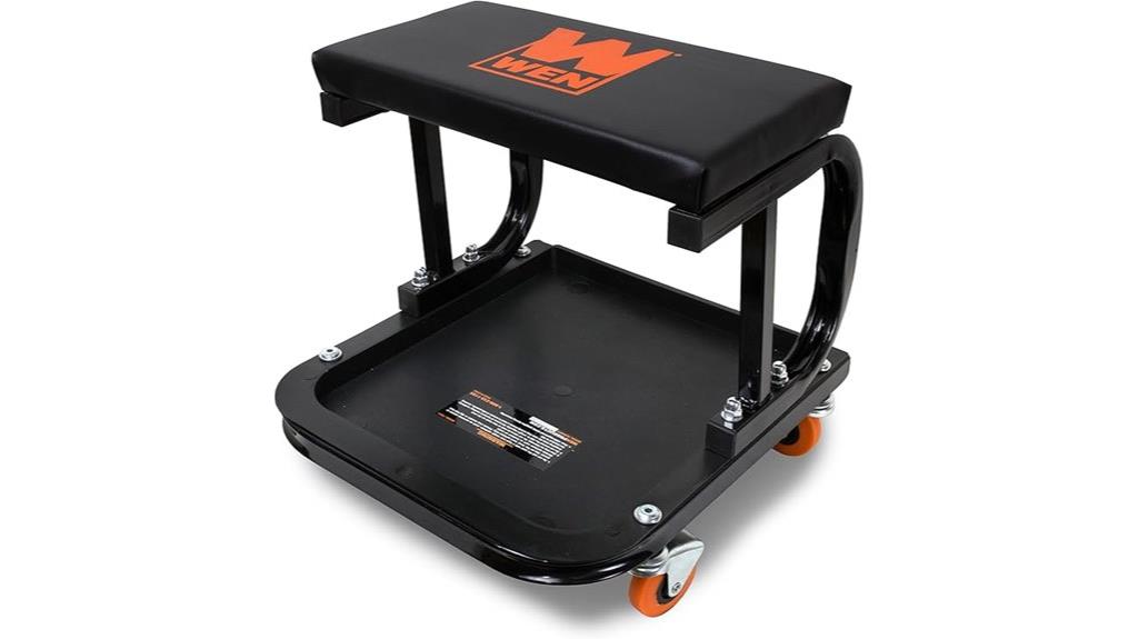 heavy duty mechanic rolling seat