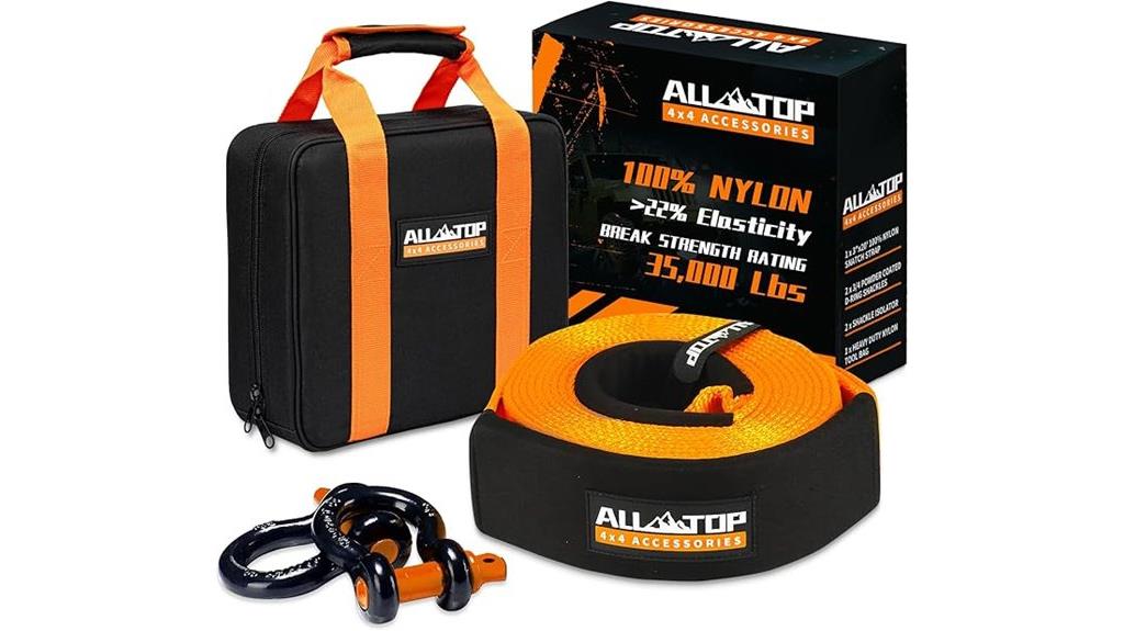 heavy duty towing recovery kit