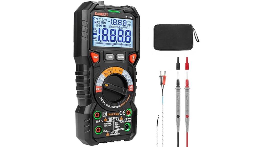 high accuracy trms multimeter