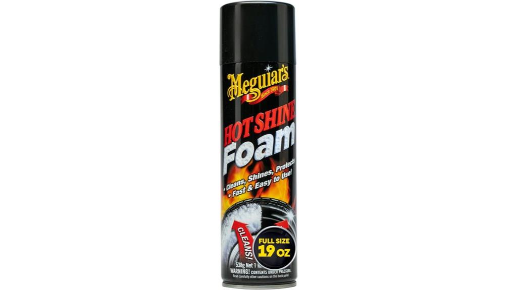 high gloss tire spray
