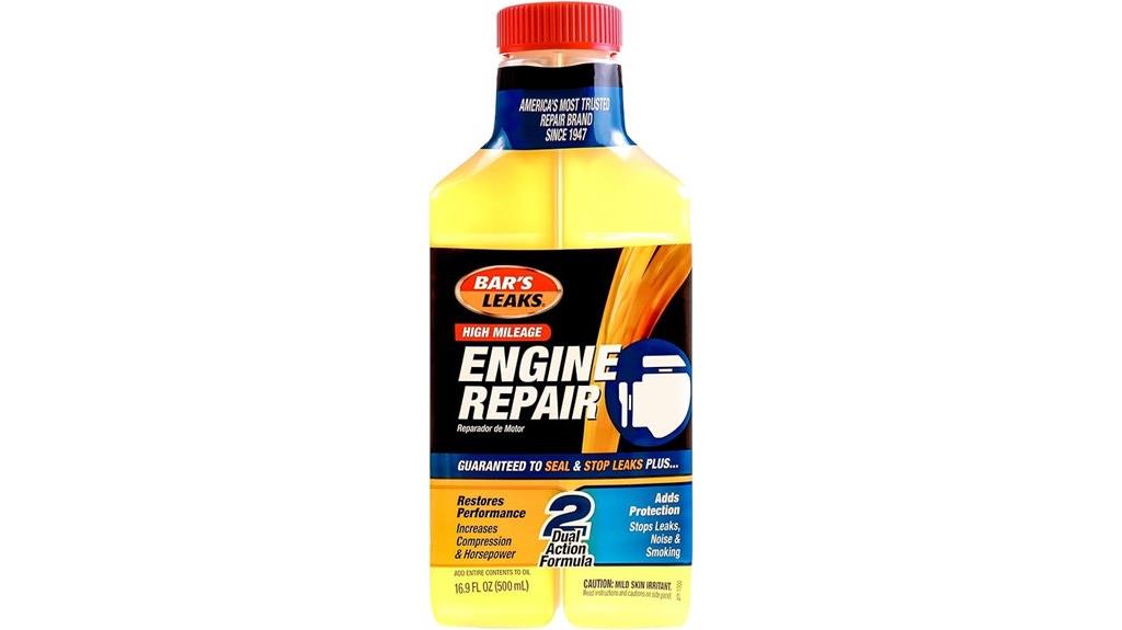 high mileage engine leak repair