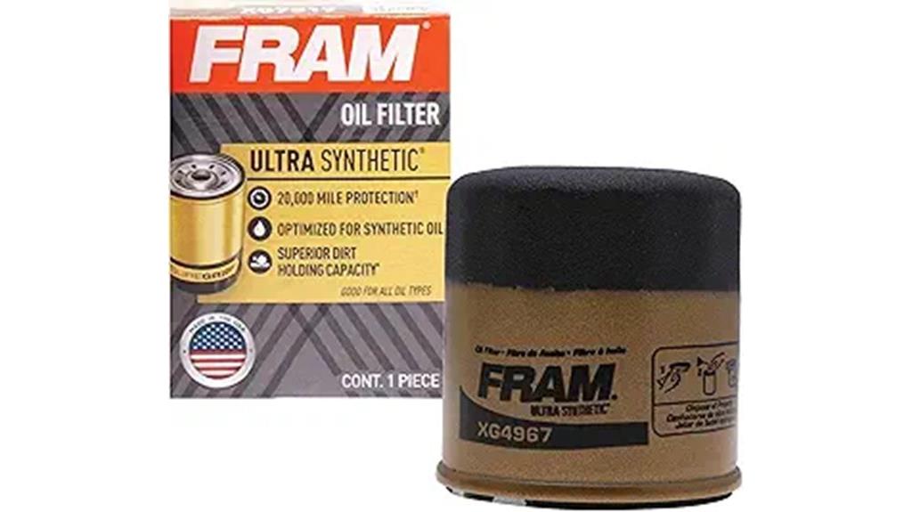 high performance synthetic oil filter