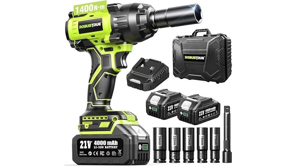 high torque cordless impact wrench