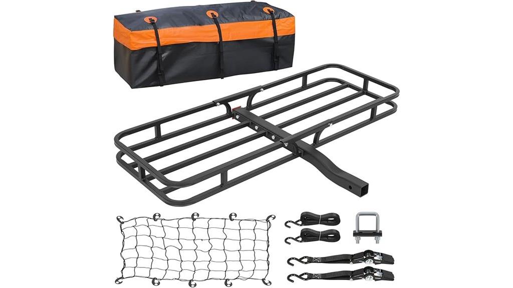 hitch carrier with accessories