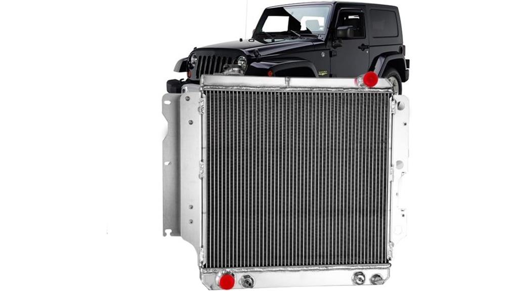 jeep tj yj radiator