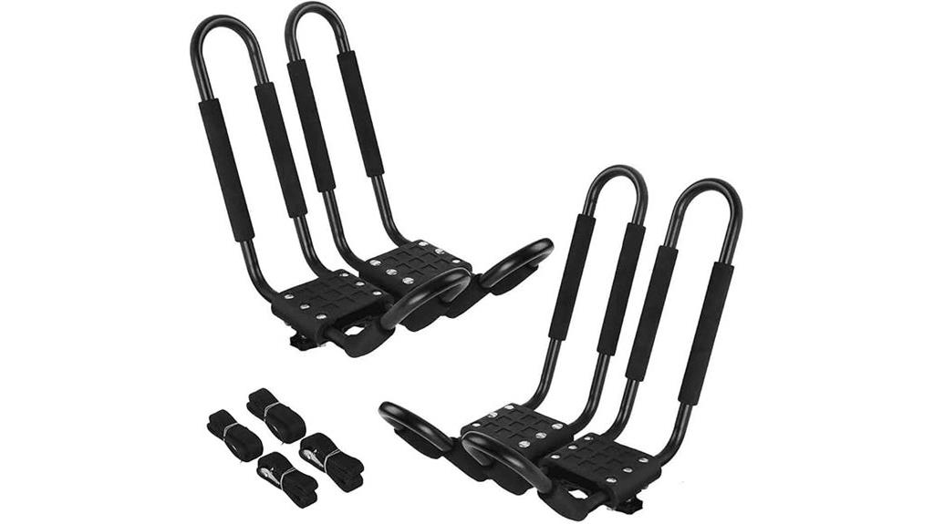 kayak j bar roof carriers