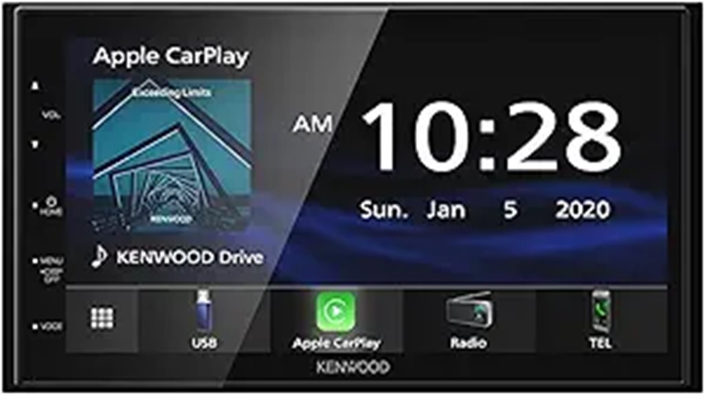 kenwood 6 8 inch touchscreen