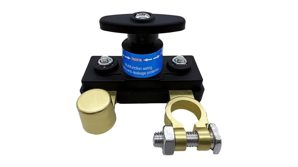 l shaped battery disconnect