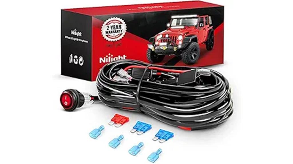 led light bar wiring kit