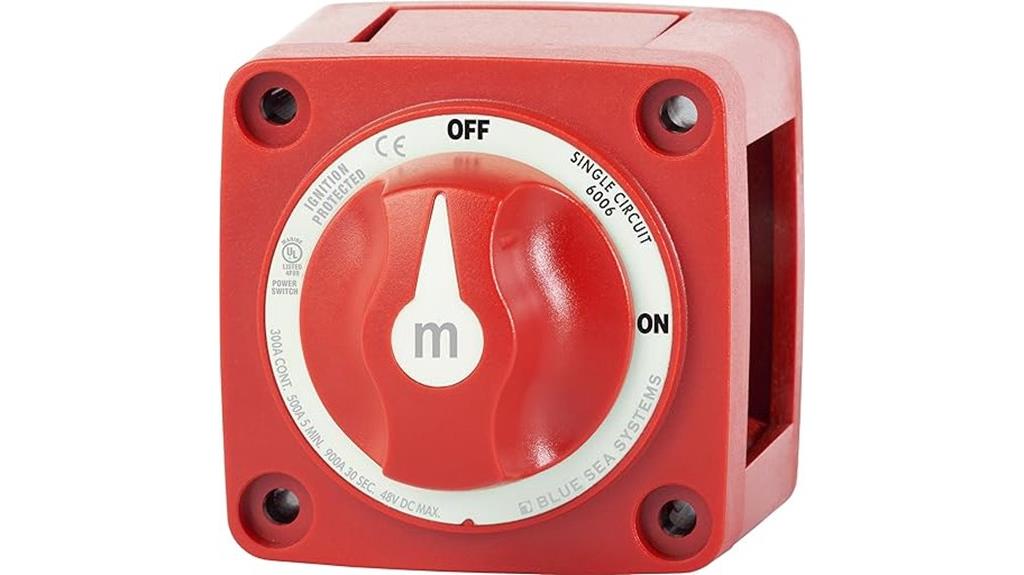 marine battery isolator switch