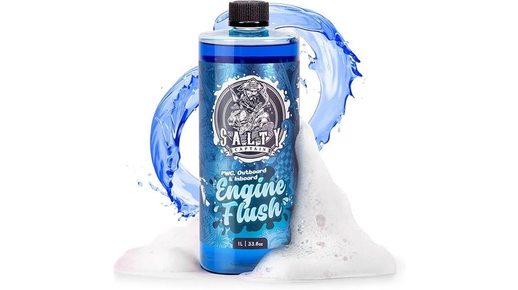 marine engine flush liquid