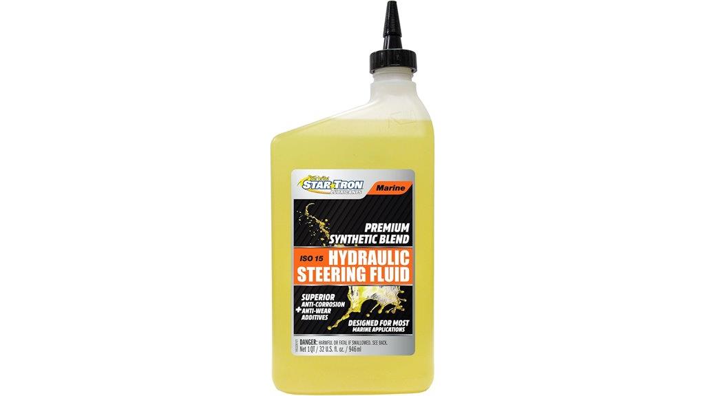 marine hydraulic steering fluid