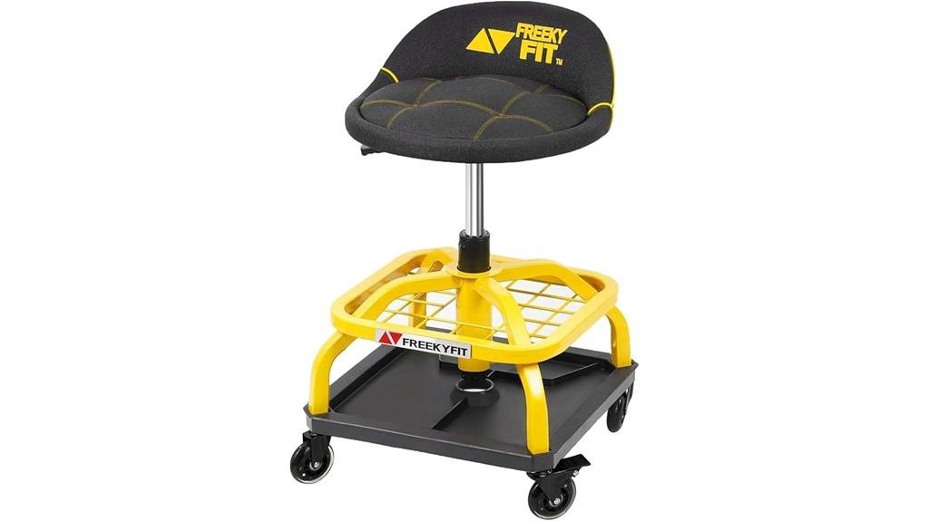 mobile garage work seat