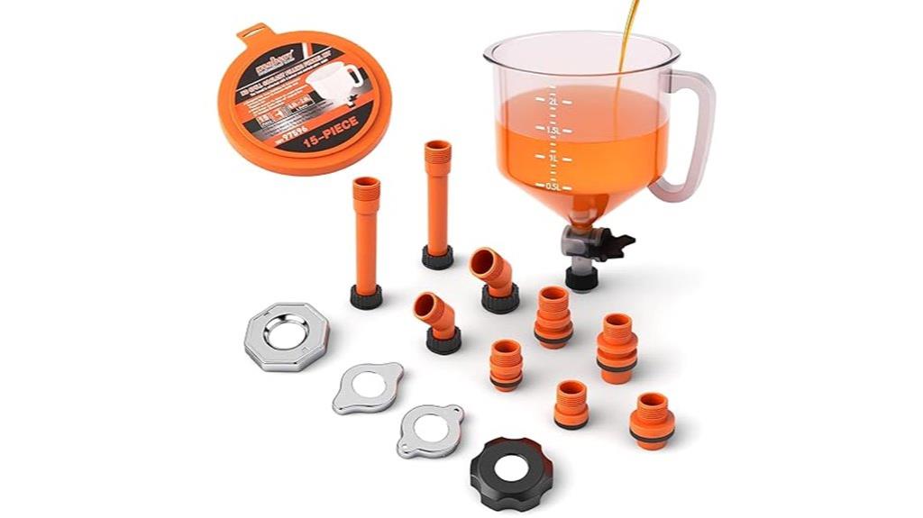 no spill coolant funnel