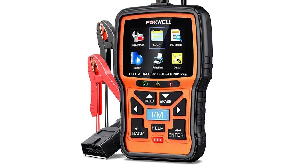 obd2 scanner battery tester
