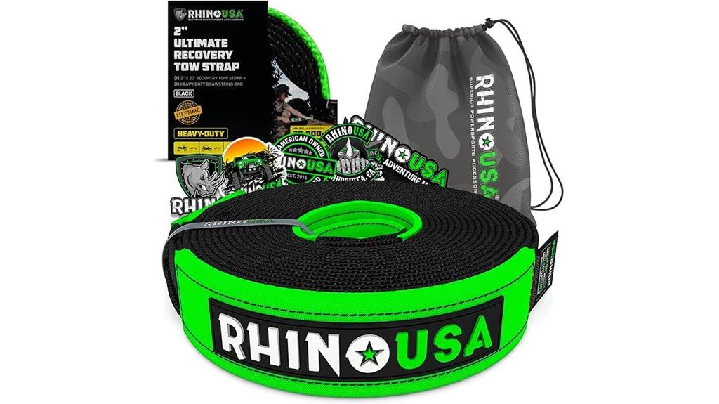offroad tow strap set