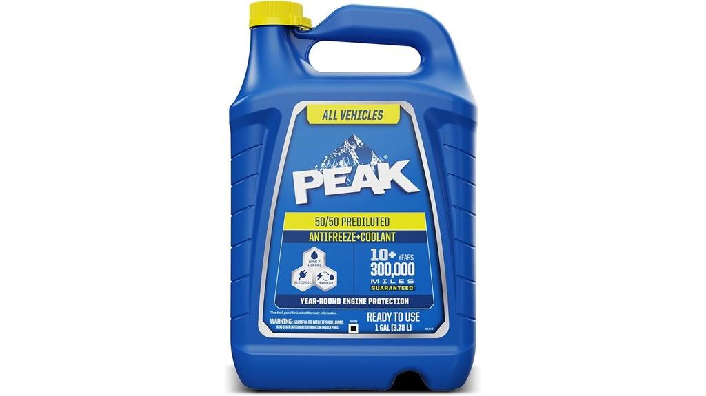 peak all vehicles coolant