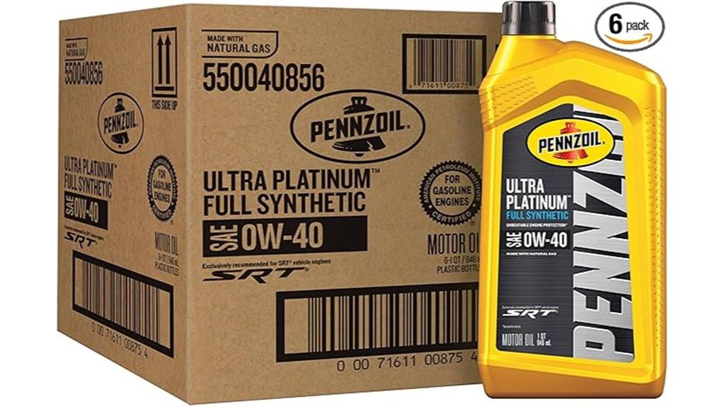 pennzoil ultra platinum 0w 40