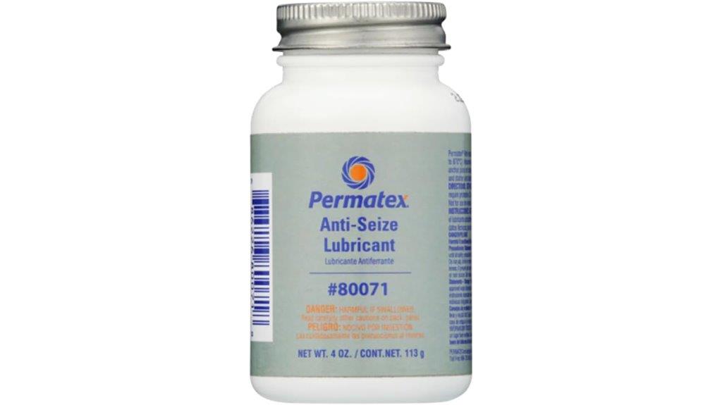permatex anti seize lubricant bottle