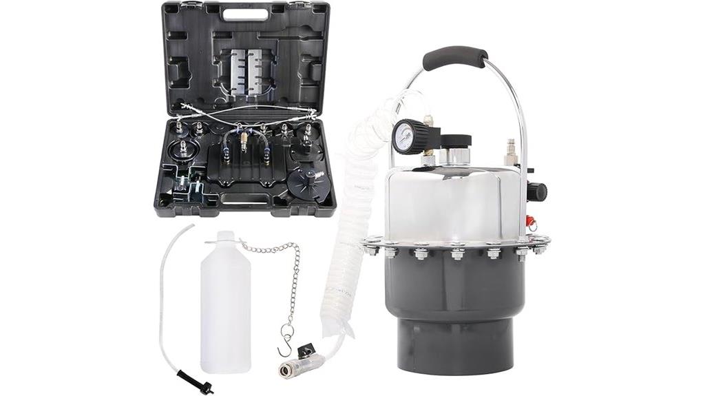pneumatic brake bleeding kit